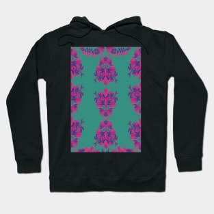 Cool Floral Design Hoodie